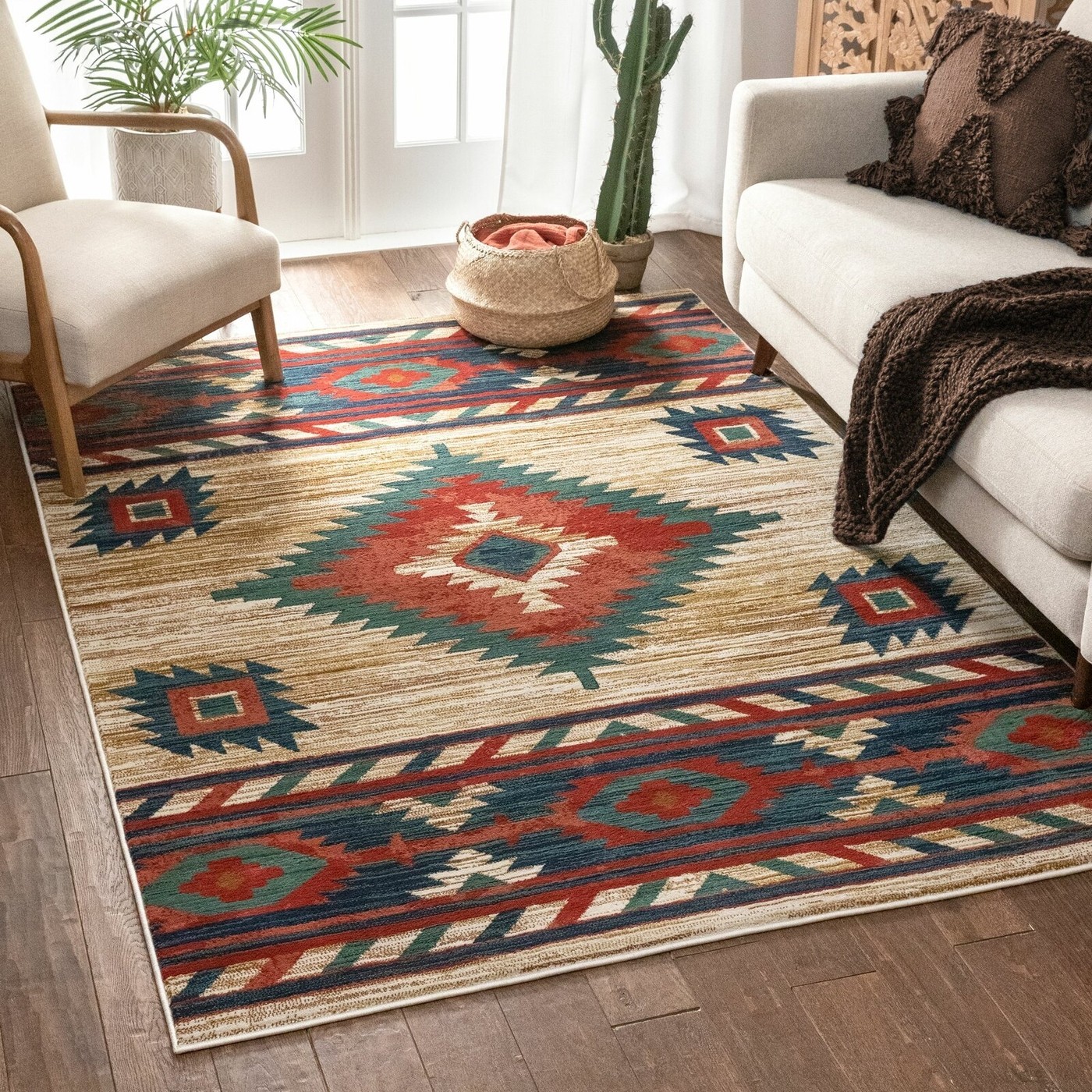 Rustic Farmhouse Area Rugs - VisualHunt