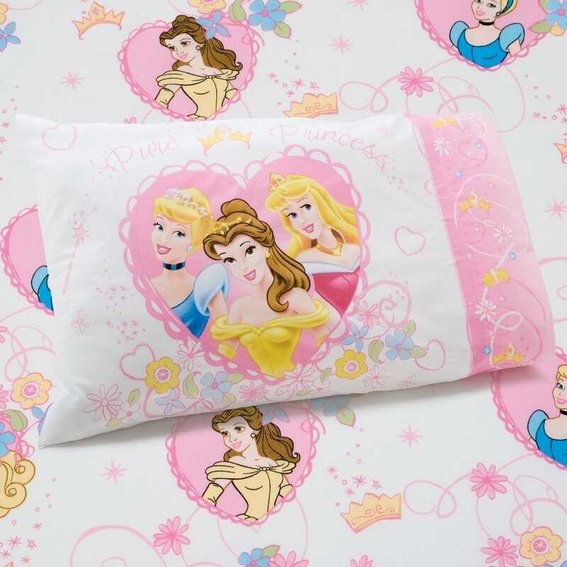 Disney Princess Castle Dreams 2 Piece Toddler Bedding Set