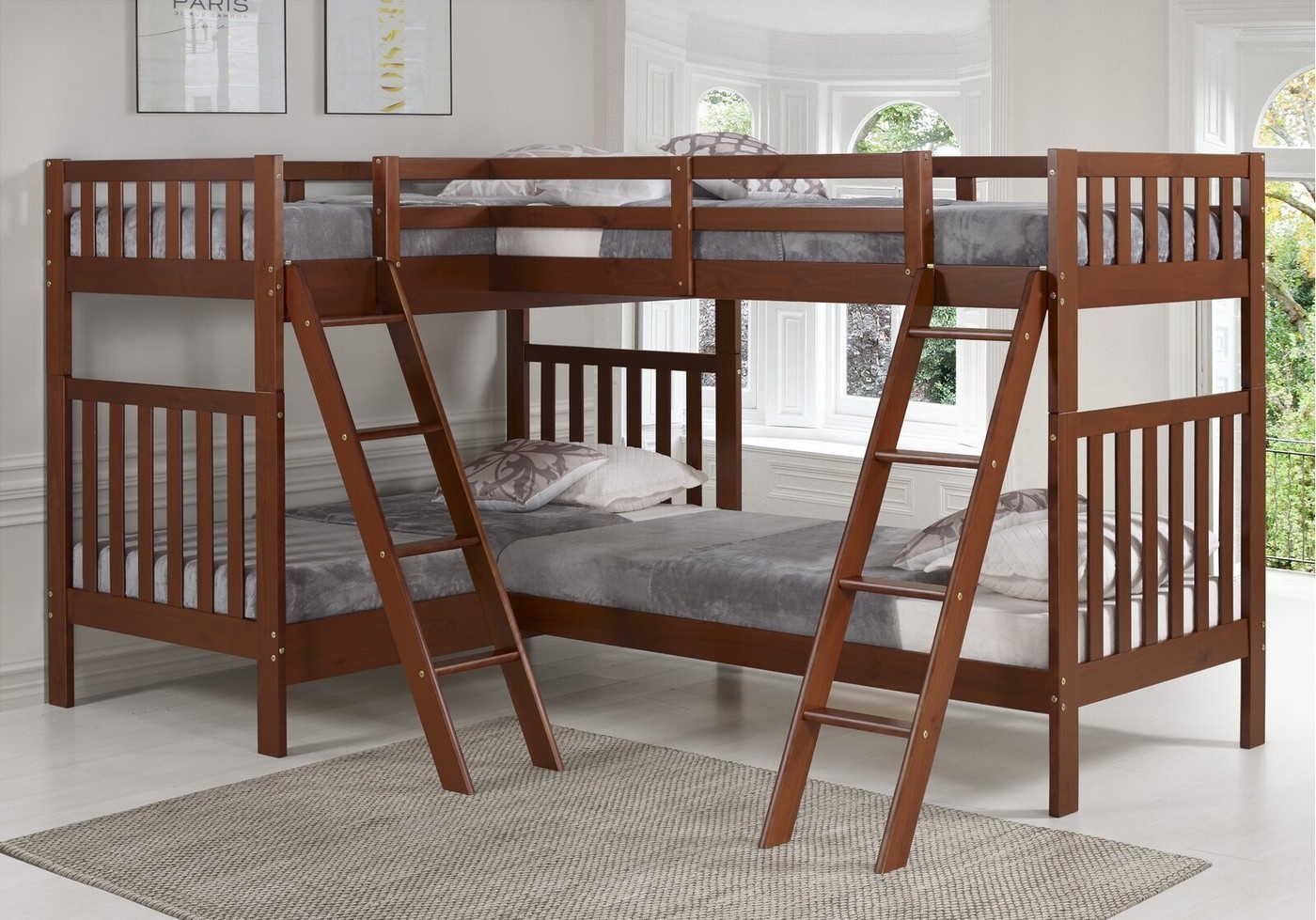 L Shaped Bunk Beds Visualhunt, L Shaped Bunk Beds Twin Over Full