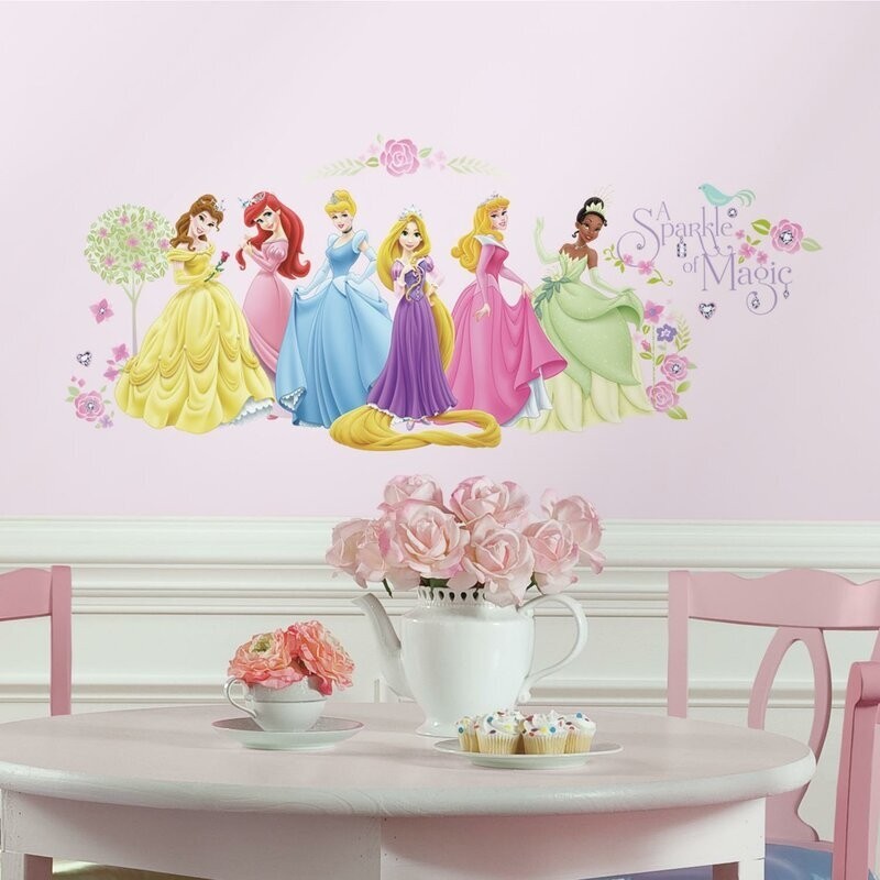 Popular Characters Disney Princess Wall Decal