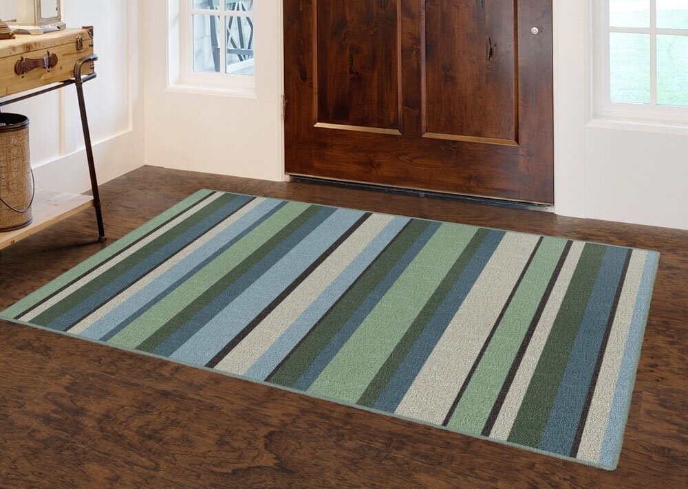 Striped Area Rug