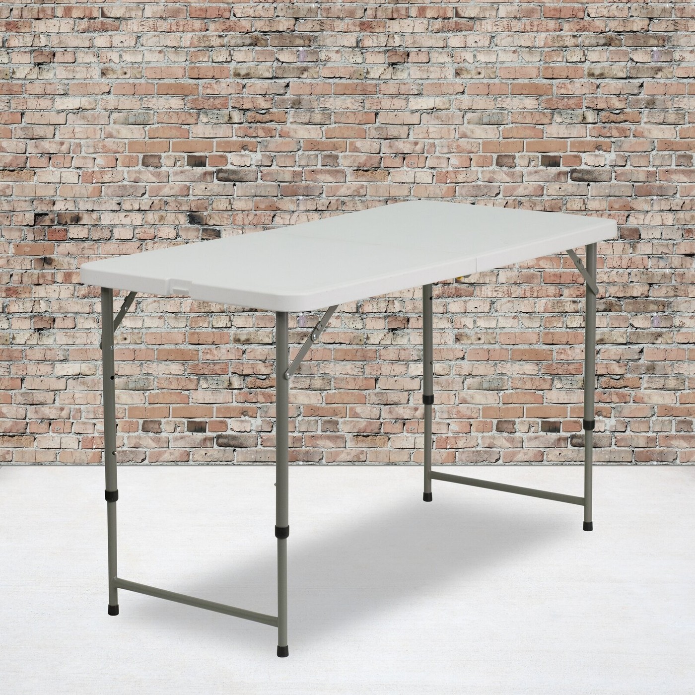 White Folding Table