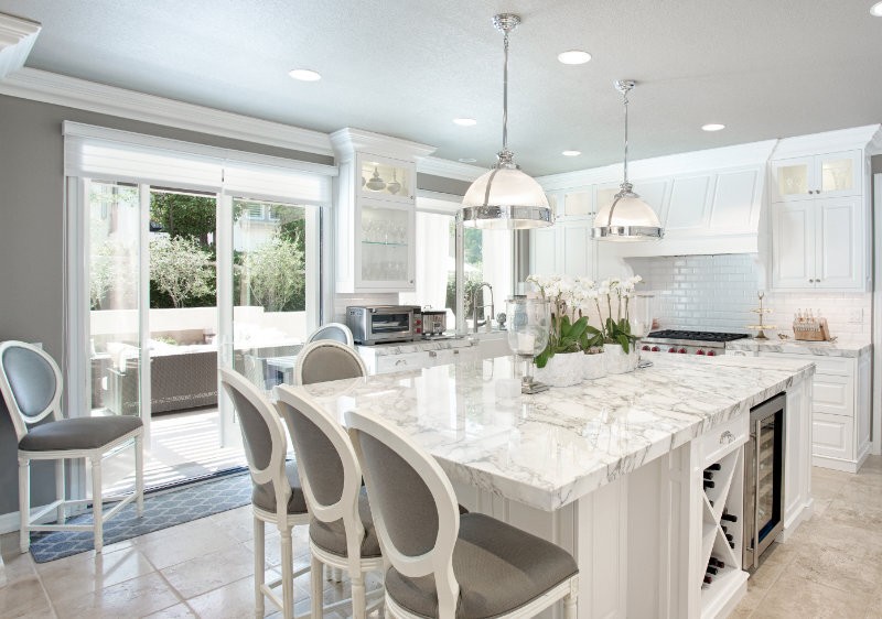 Gray + White Kitchen Remodel