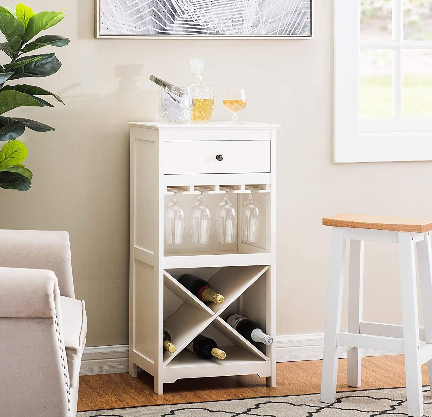 White Wine Cabinet