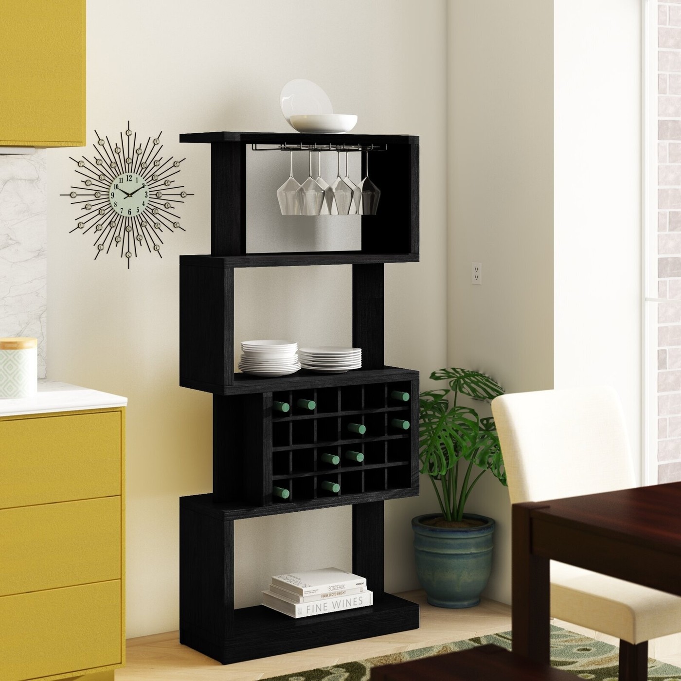 Wine Bottle &amp;amp;amp; Glass Rack