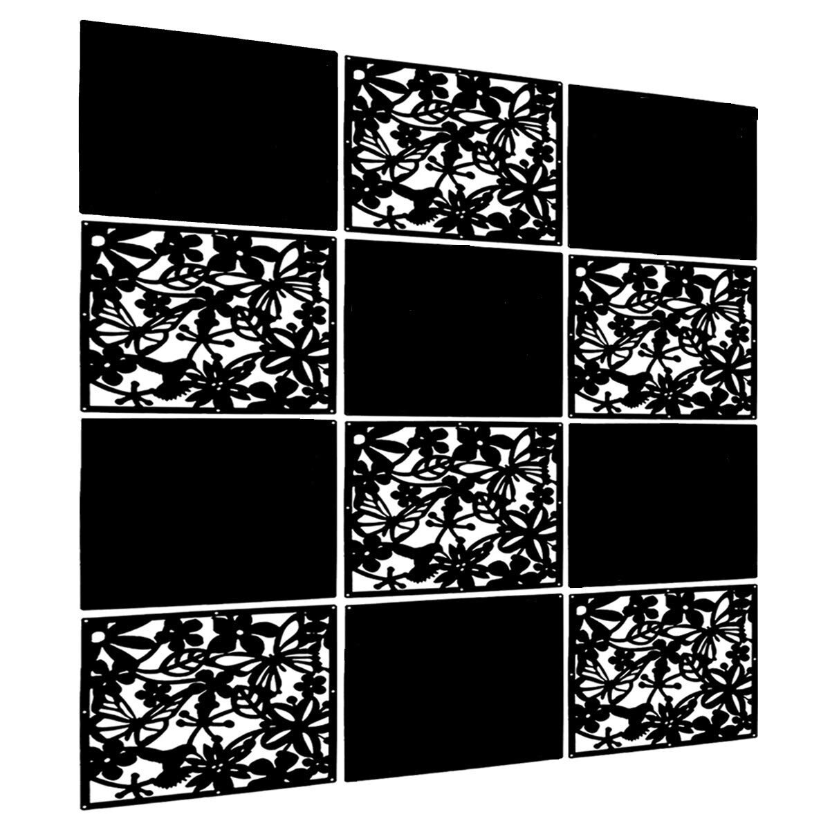 Aakas 15.7'' W x 15.7'' H 12 - Panel Room Divider