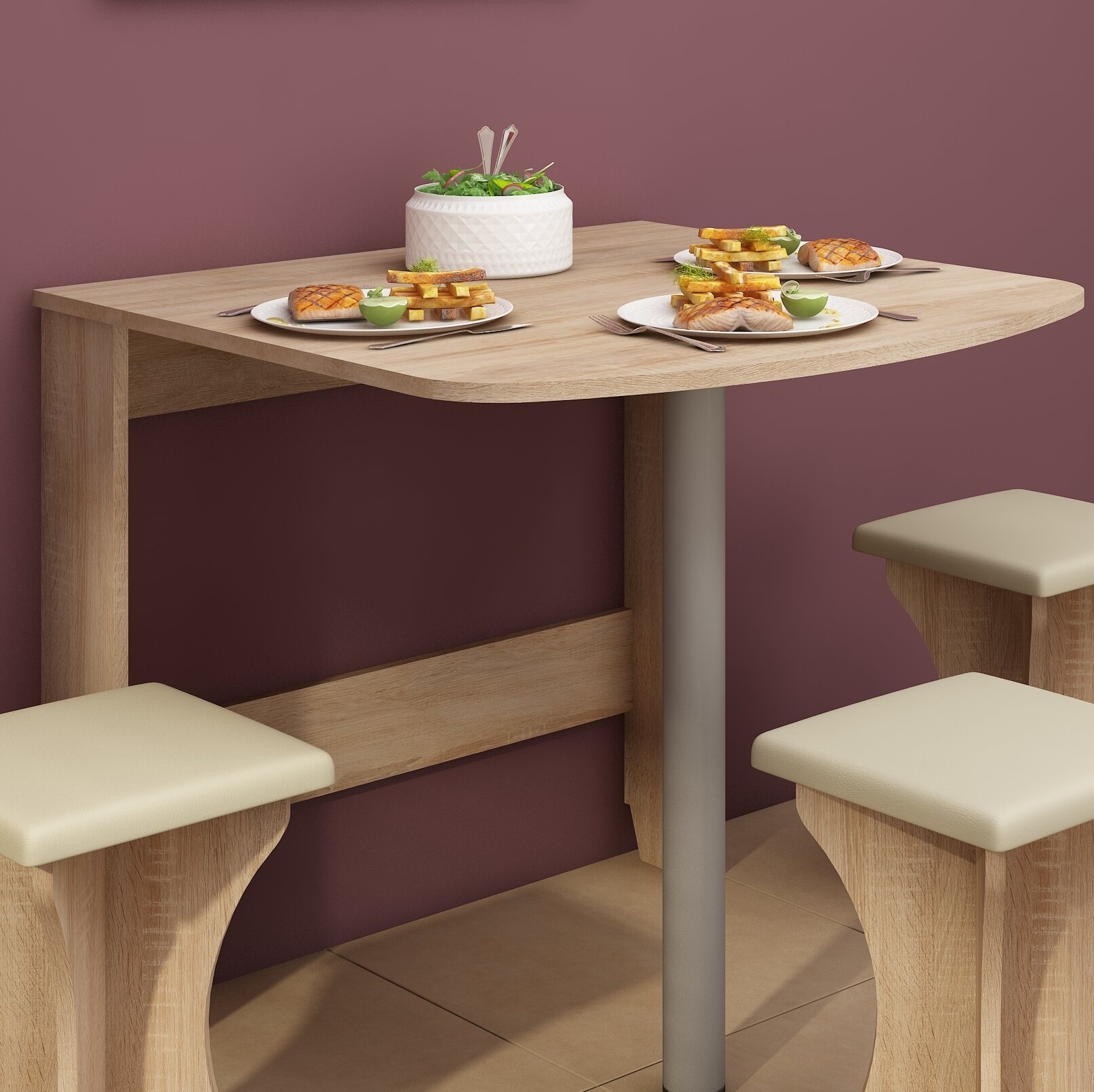 Clarabelle Drop Leaf Dining Table