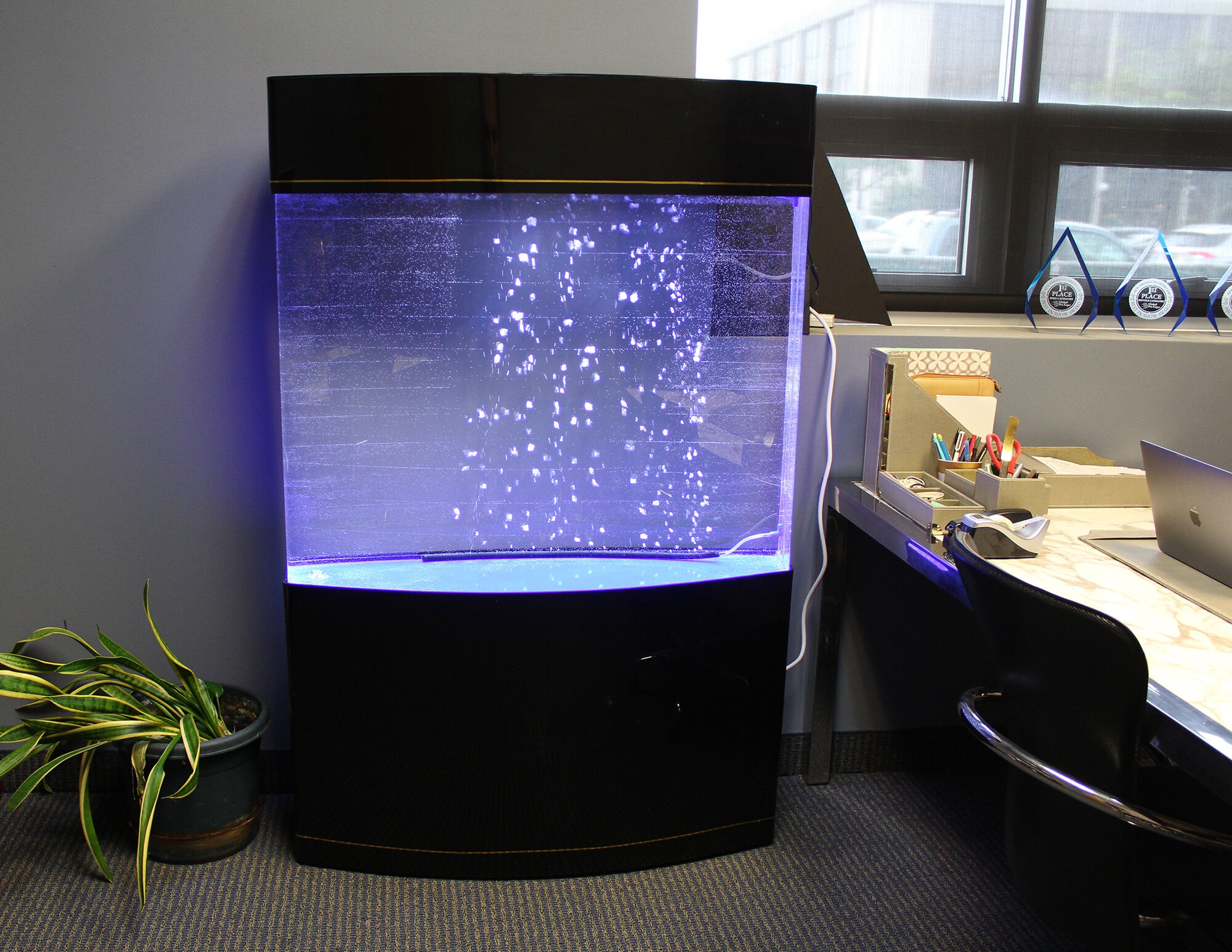 Fagan 58 Gallons Bowfront Aquarium Tank