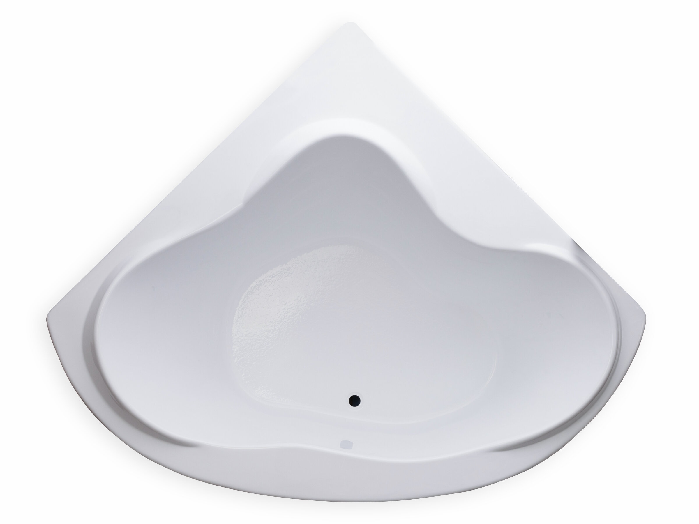 Hygienic 59" x 59" Drop in/Corner Soaking Bathtub