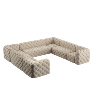Laussat 148.8" Wide Modular Sectional