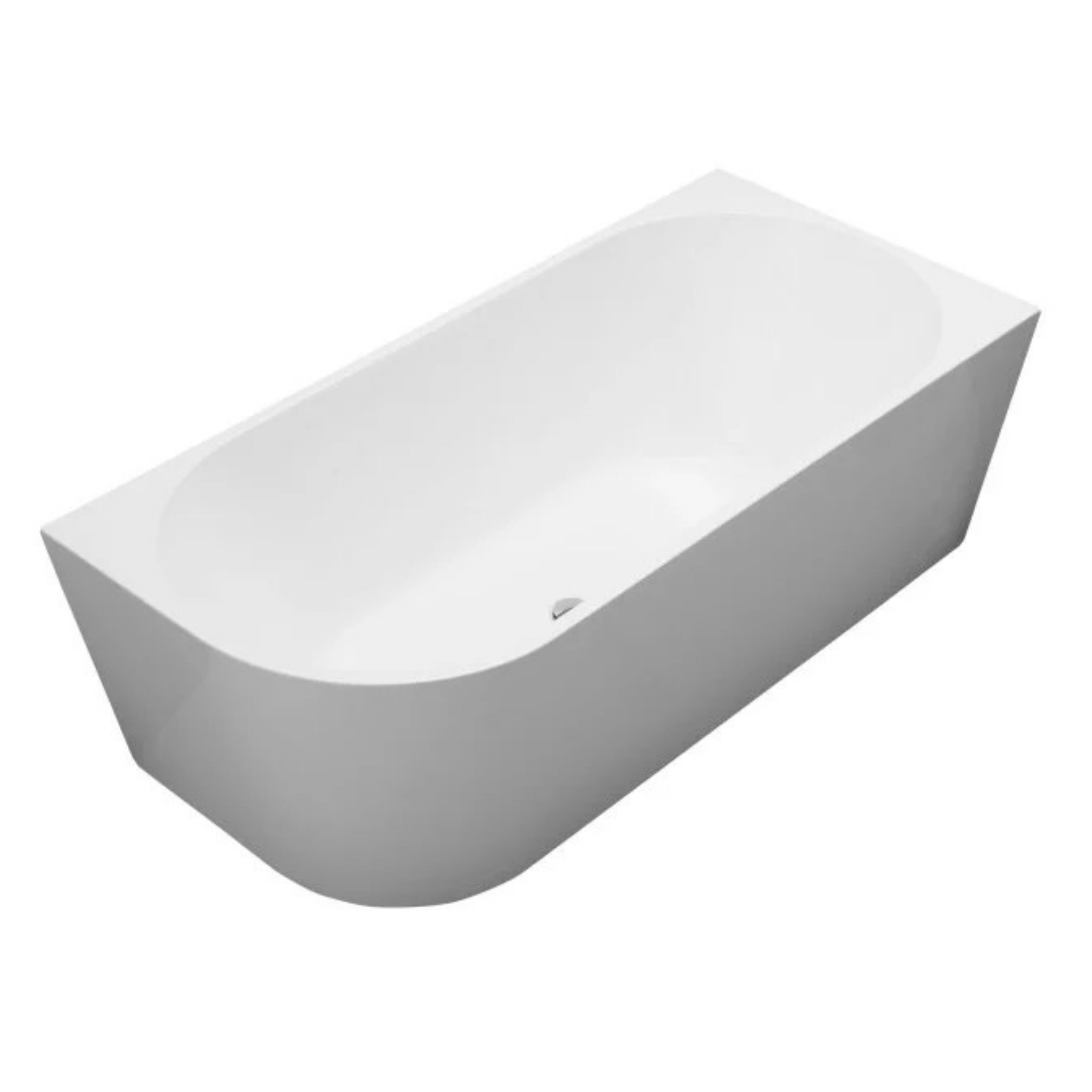Poppy 59" x 29.5" Right Corner Freestanding Bathtub