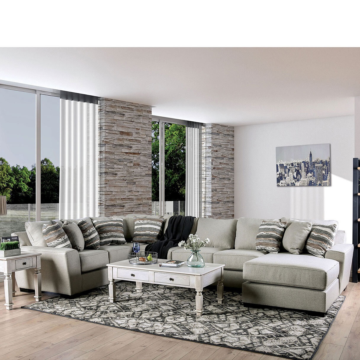 Thaxted 170" Wide Left Hand Facing Sectional