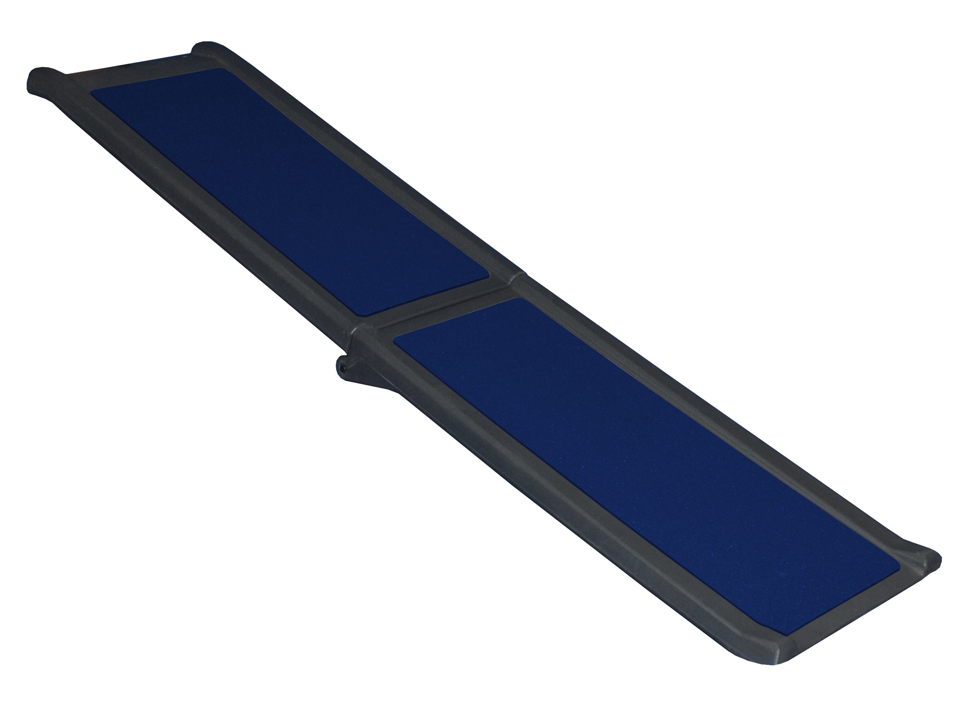 Bi-Fold Plastic Pet Ramp For Dogs & Cats - Lightweight Foldable Ramp For Beds, Couches, Or Cars