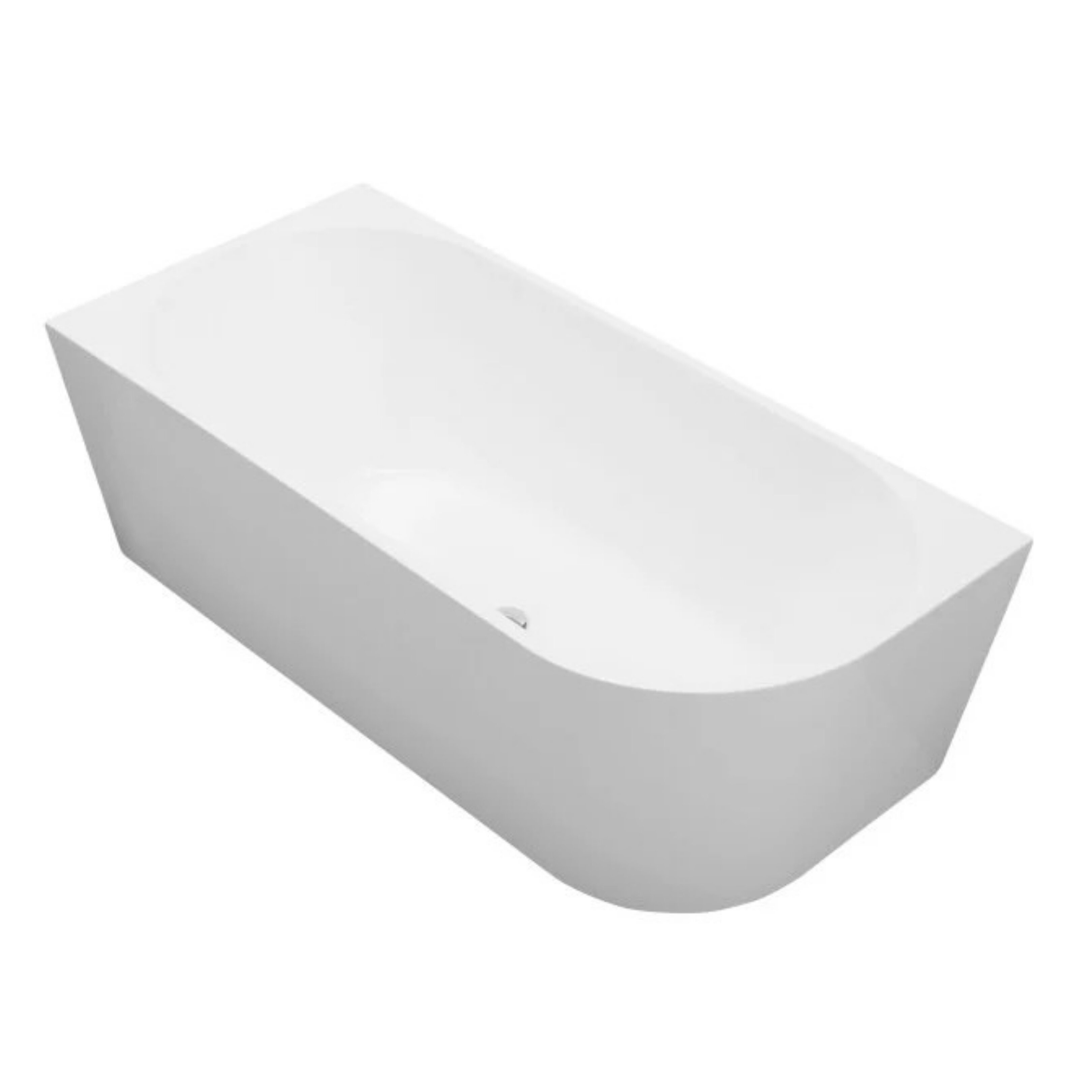 Wainfleet 59'' x 30'' Corner Soaking Acrylic Bathtub