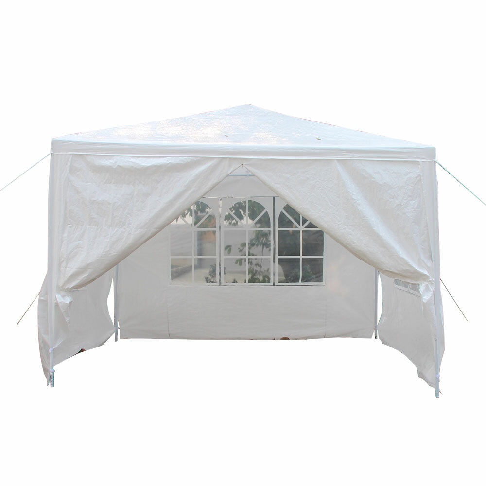 10 Ft. W x 10 Ft. D Metal Party Tent