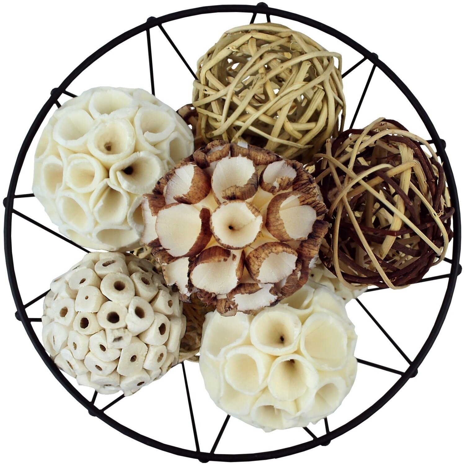 10 Piece Hedberg Decorative Balls Set