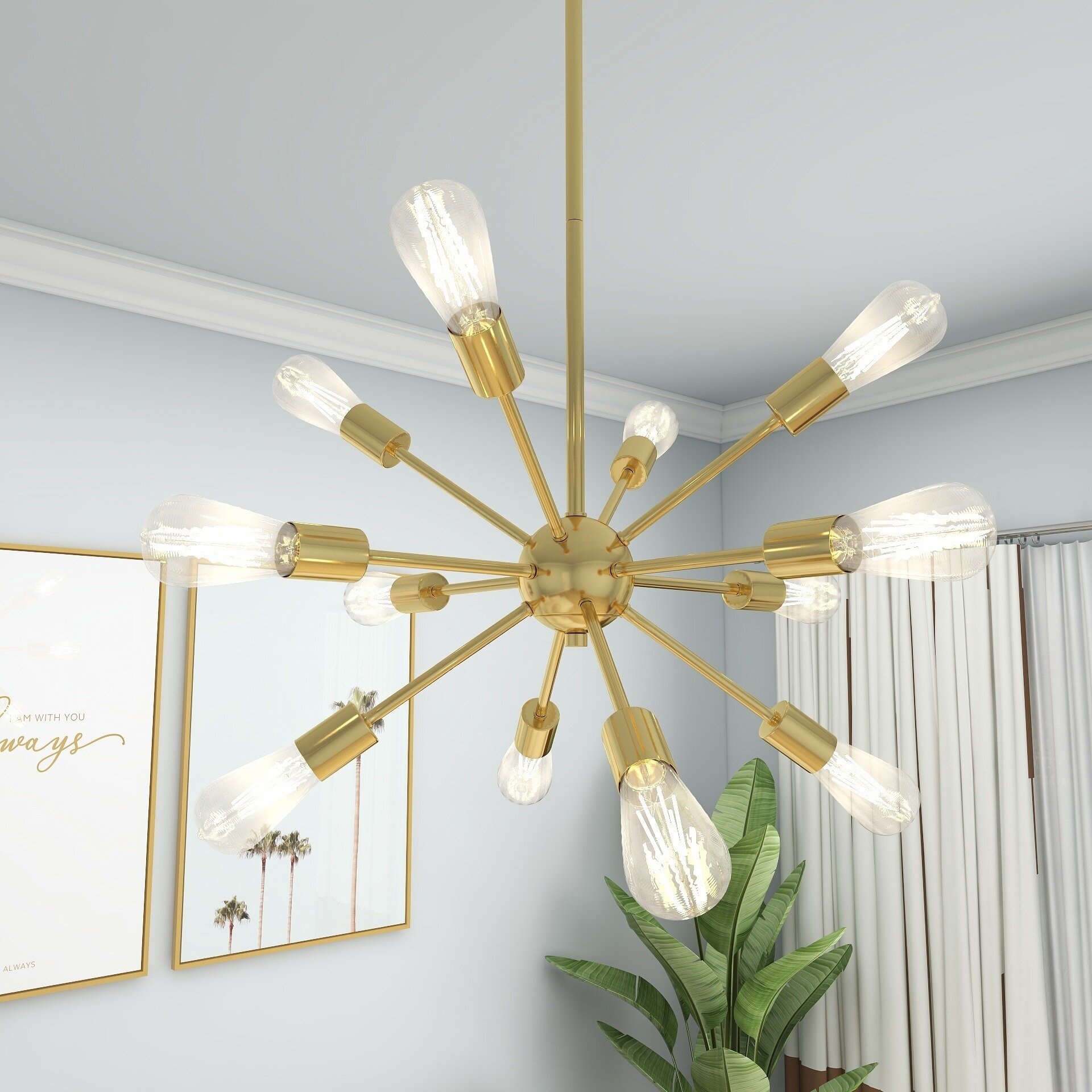 12 - Light Sputnik Sphere Chandelier