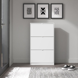 18 Pairs Manufactured Wood Shoe Storage Cabinet