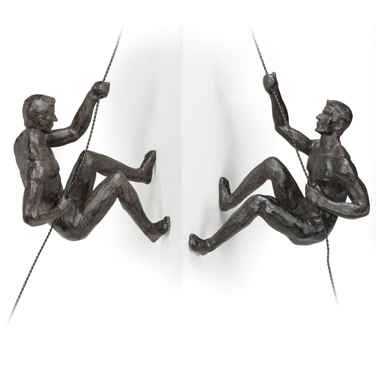 2 Piece Climbing Man Wall Décor Set