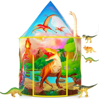 3.25' x 3.25' Indoor/Outdoor Polyester Play Tent with Carrying Bag