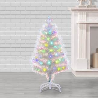 3' Lighted Artificial Pine Christmas Tree