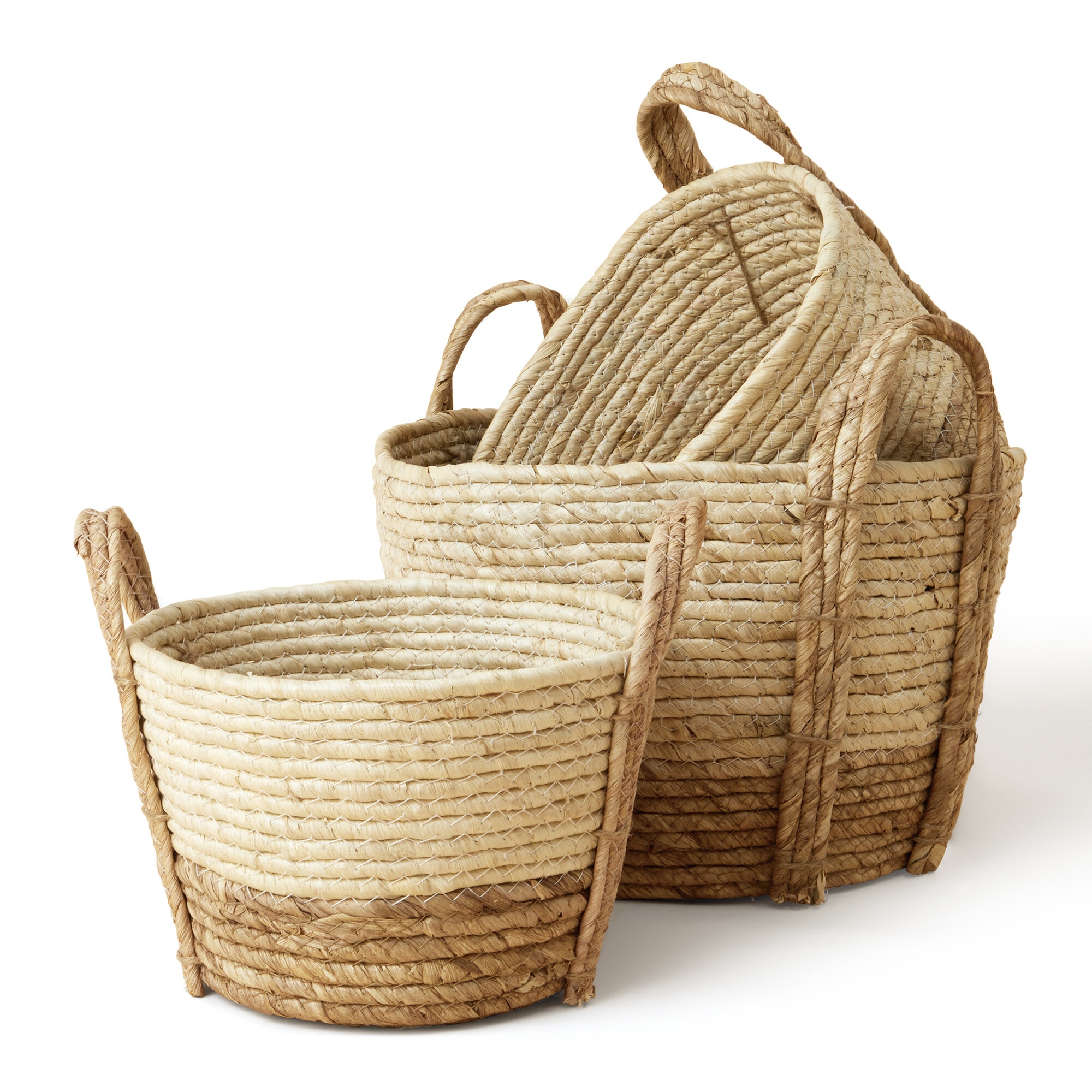 Wicker Baskets With Handles - VisualHunt