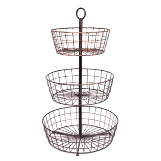 3 Tier Fruit Wire Basket