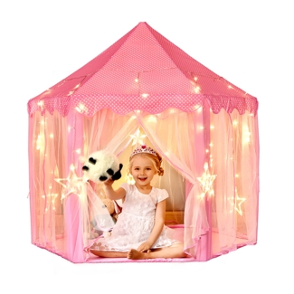 4' x 4' Indoor Polyester Play Tent with Carrying Bag