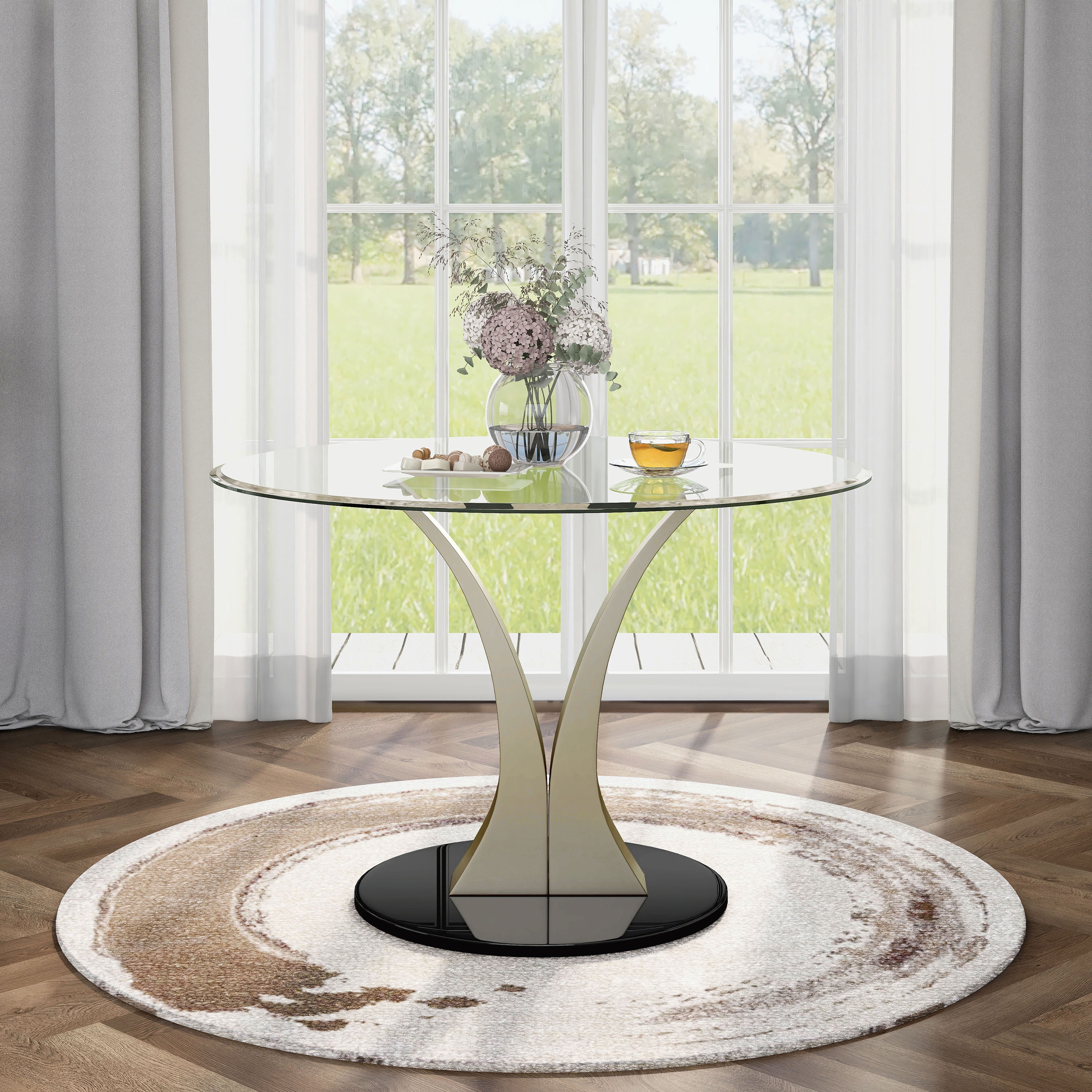 45'' Pedestal Dining Table