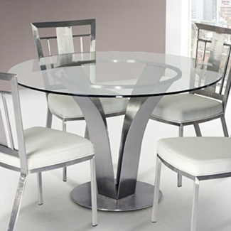 Circle Glass Table - VisualHunt