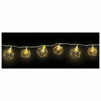 5.5'' Indoor Battery Powered 10 - Bulb Shaded String Light