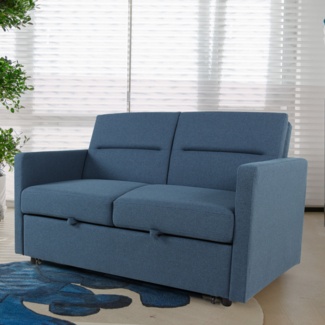 55.1'' Upholstered Reclining Sofa