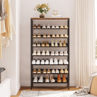 8-Tier Freestanding Shoe Rack