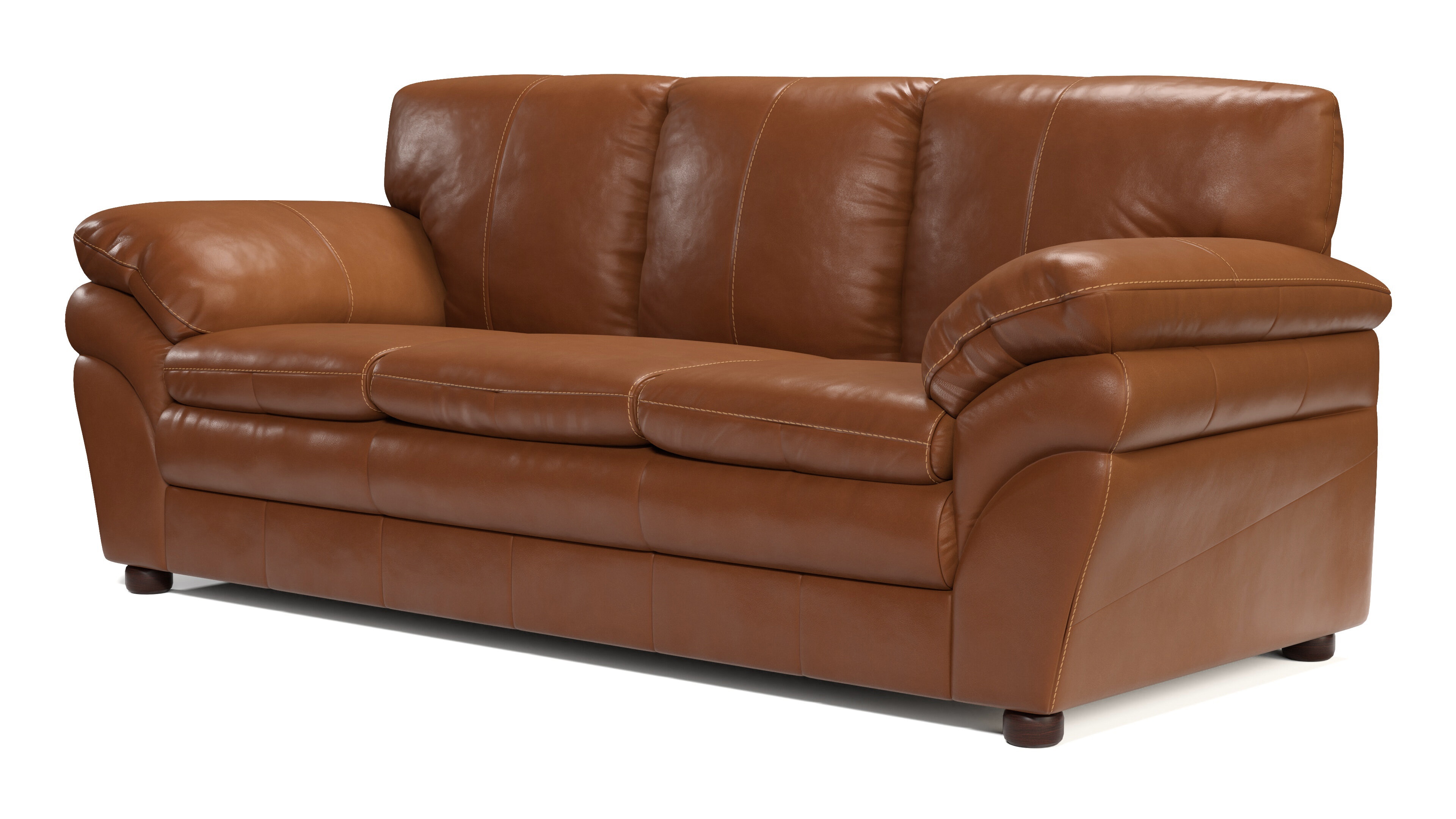 84'' Leather Sofa