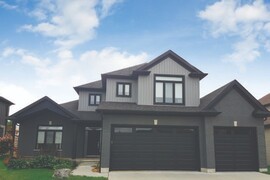 Grey Houses With Black Trims