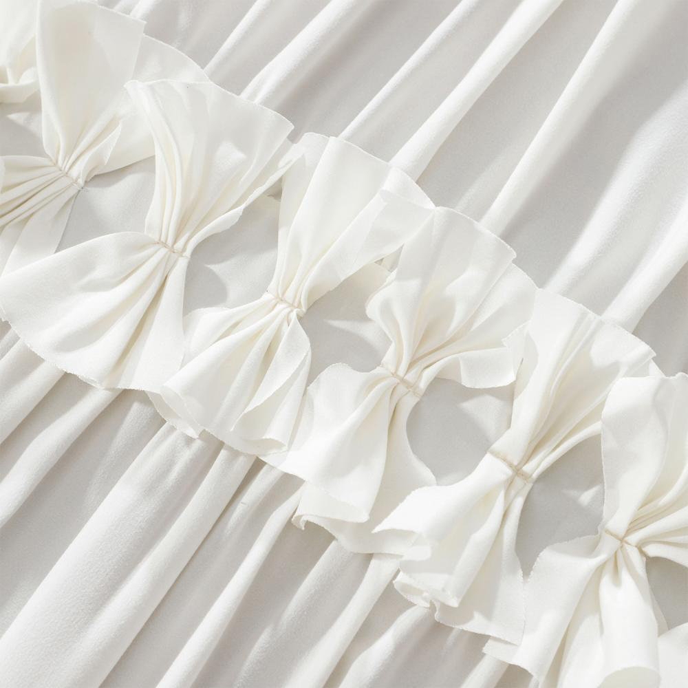 Aare Solid Color Single Shower Curtain