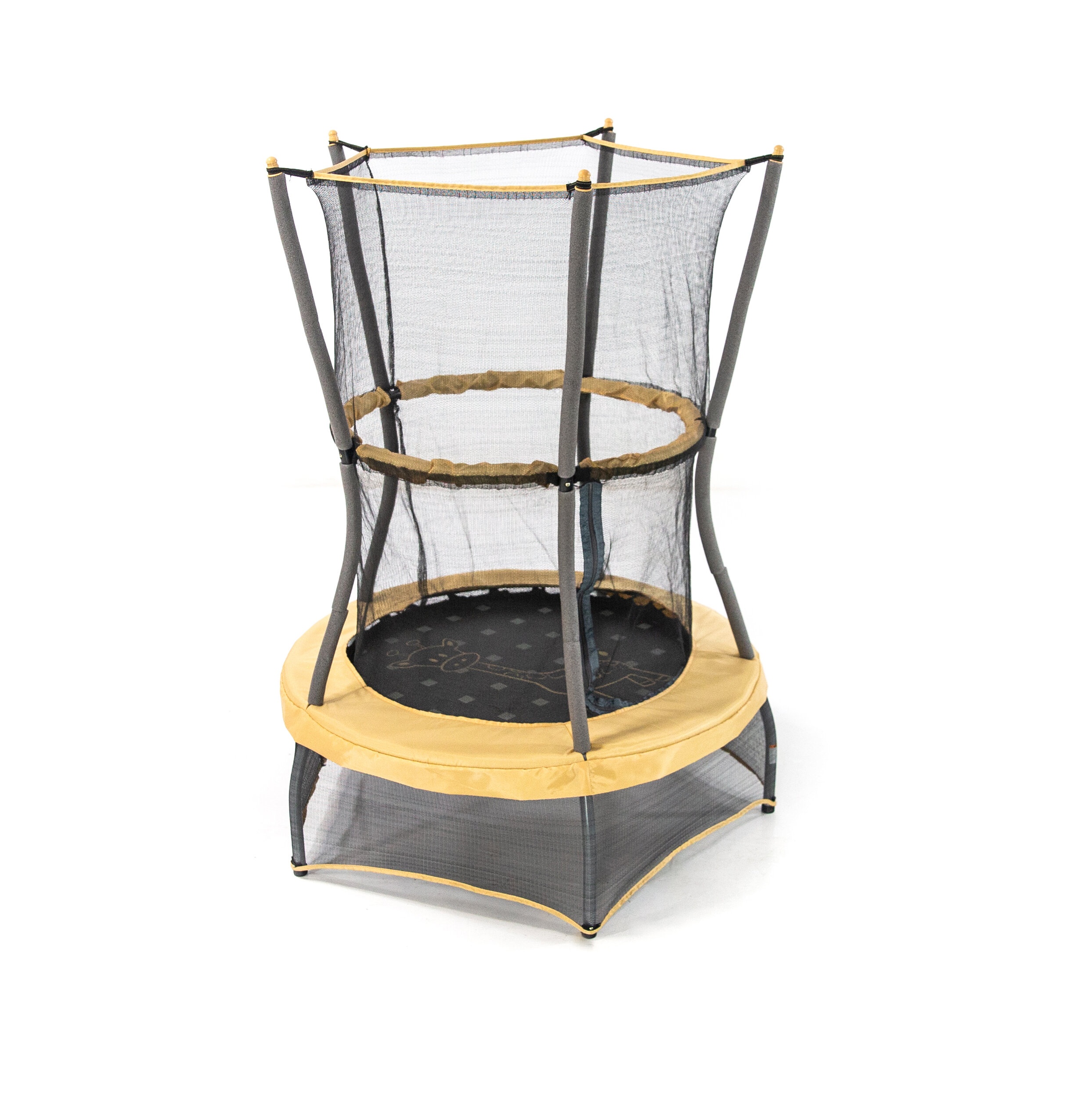 Activplay 40" Round Trampoline with Handlebar