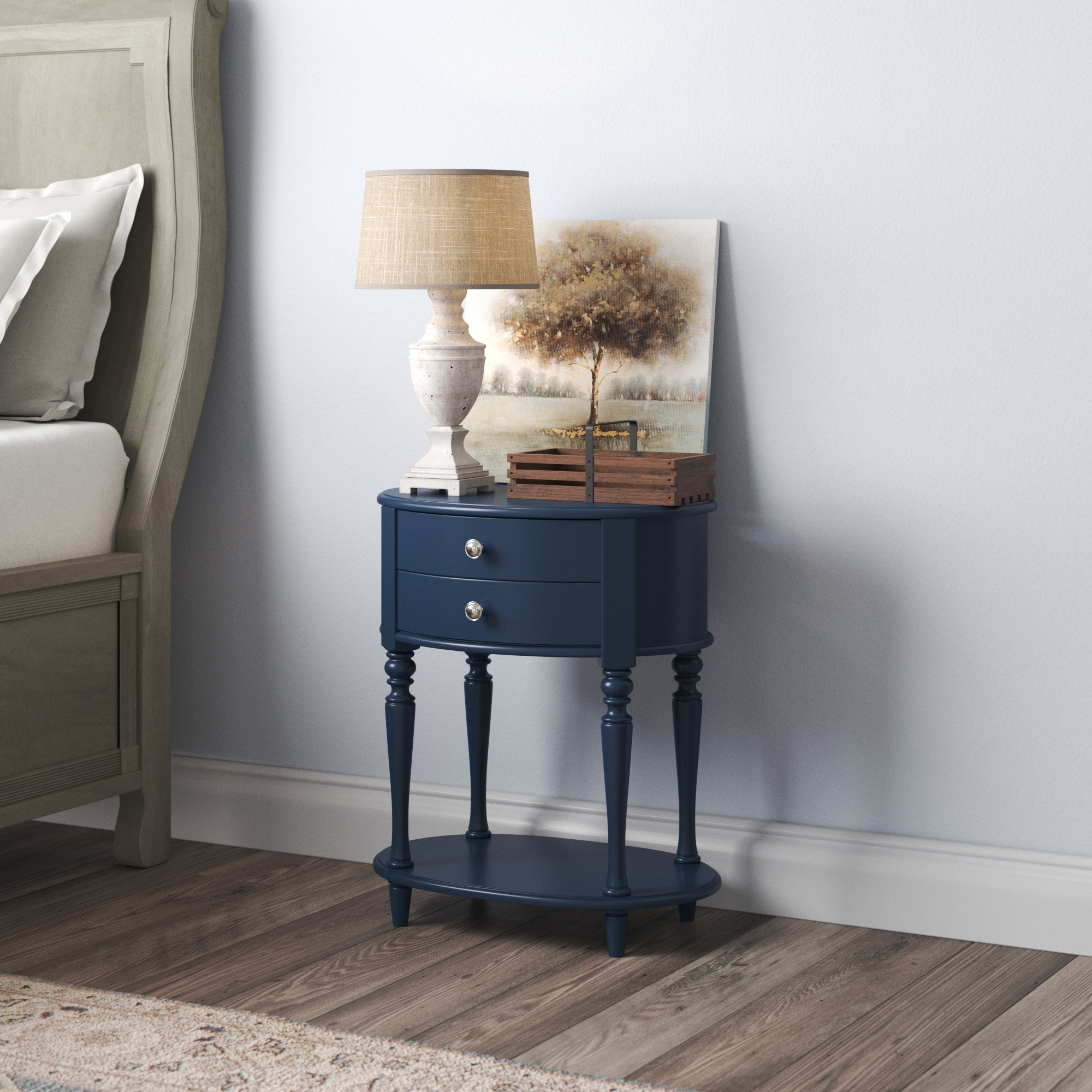 Blue Nightstand VisualHunt