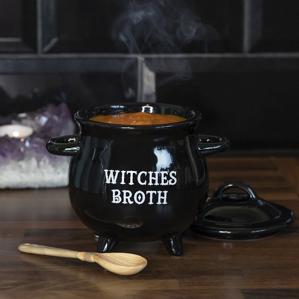 Adalira 12 oz. Witches Broth Soup Bowl