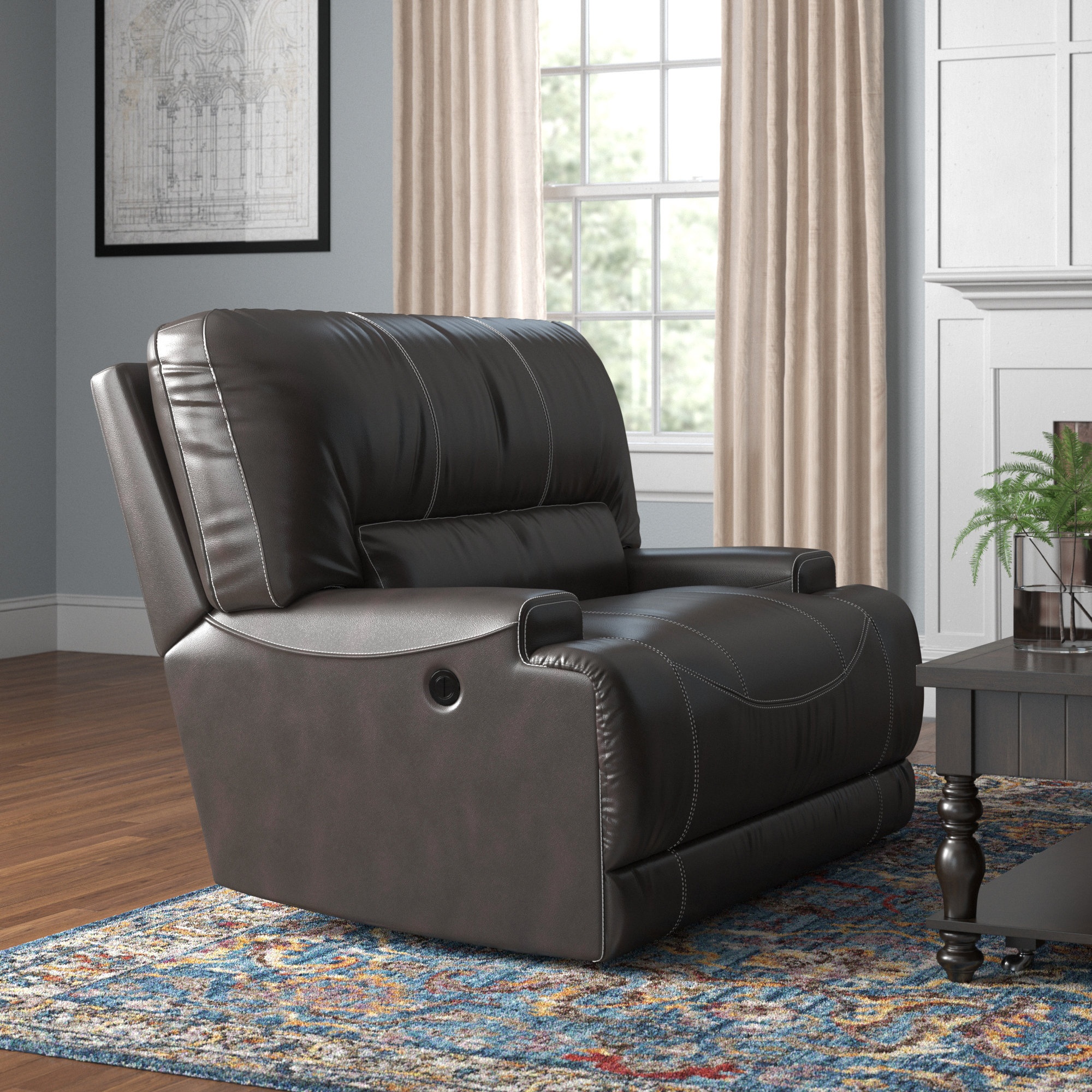 Agros Upholstered Power Recliner