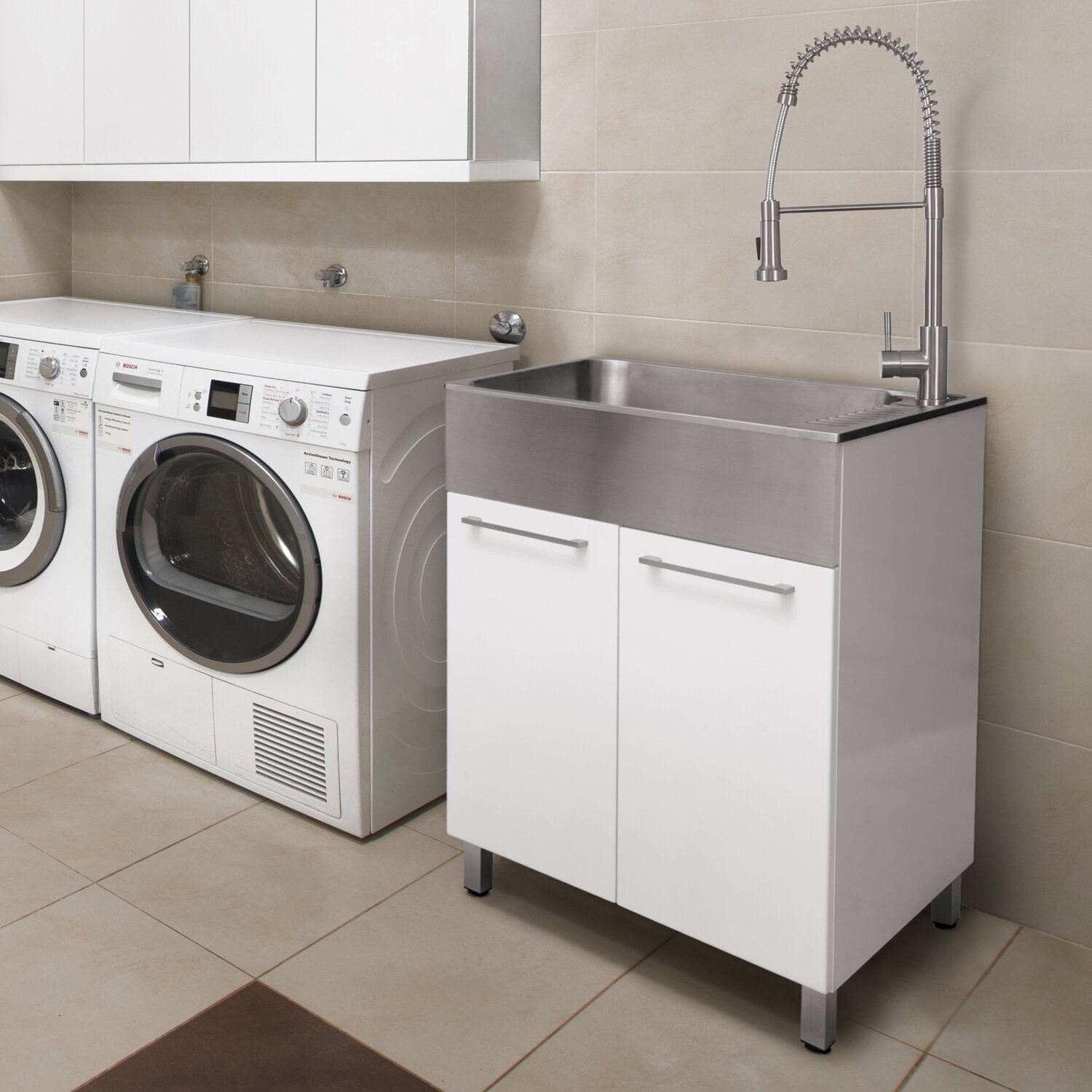 Laundry Room Sink Cabinet Visualhunt