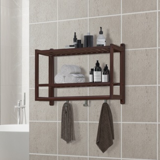 Allana 2 Piece Bamboo Tiered Shelf