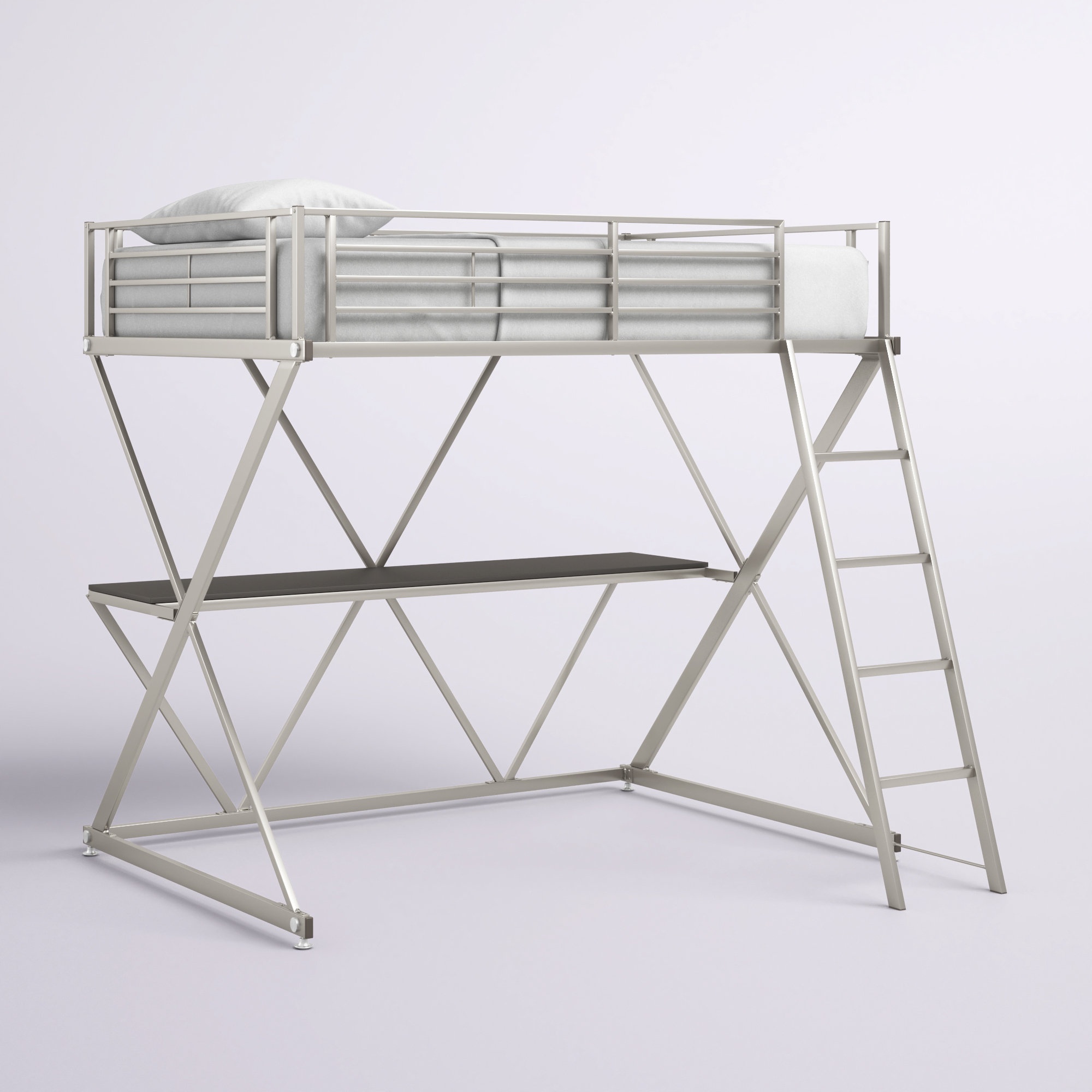 Allenside Loft Bed with Built-in-Desk by Mack & Milo™