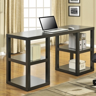 Desk With Cube Storage - VisualHunt