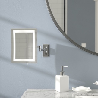 Allisyn Rectangle LED Metal Wall Mirror
