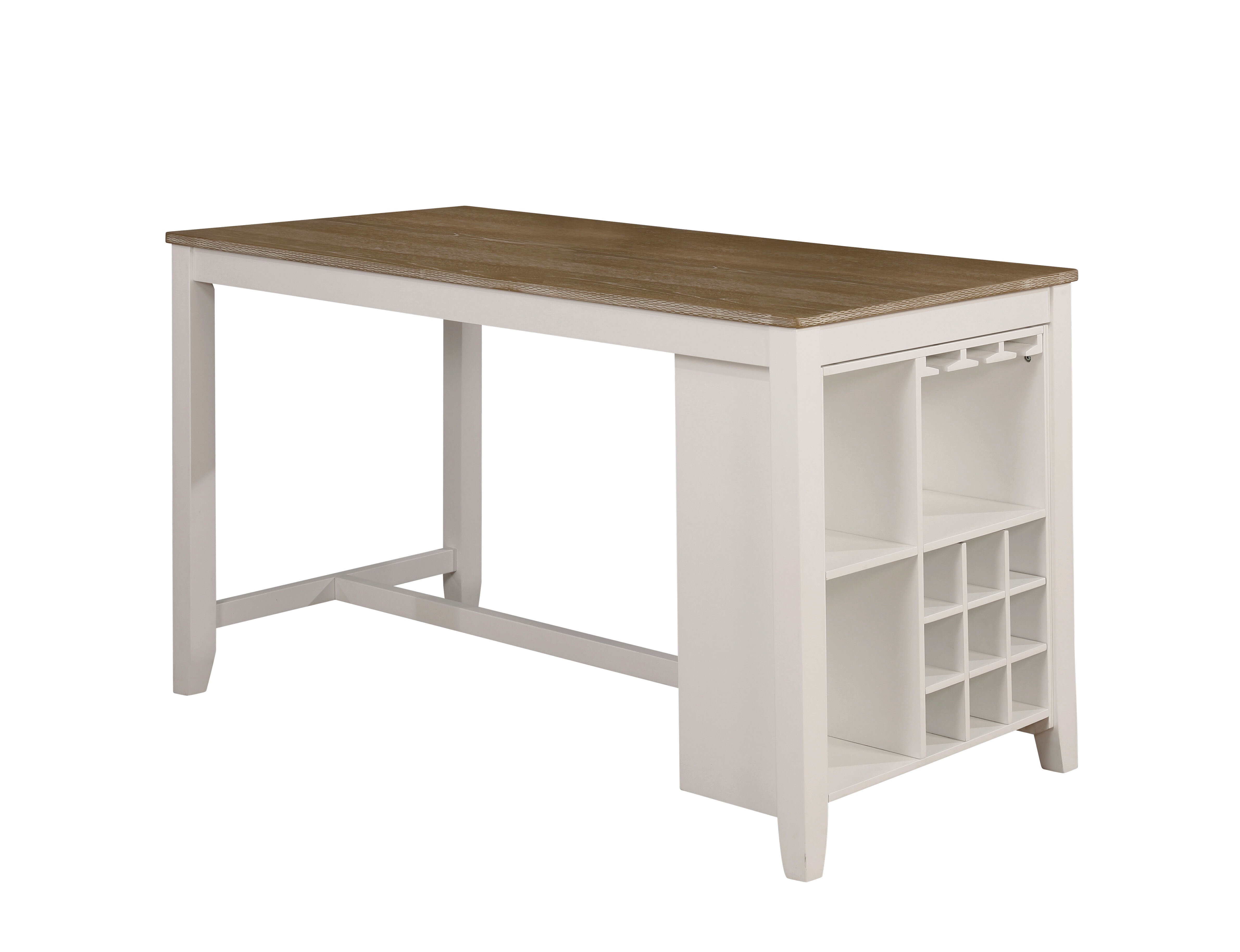 Amirr Counter Height 63'' Trestle Dining Table