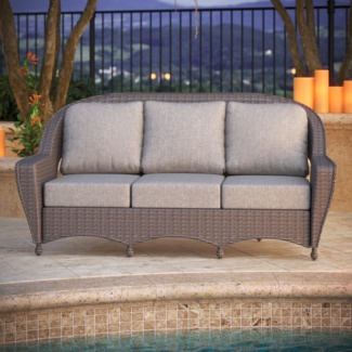Andover Mills™ Outdoor Seat/Back Cushion 66.75'' W x 25.5'' D