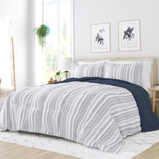 Andres Down Alternative Farmhouse Dreams Reversible Comforter Set