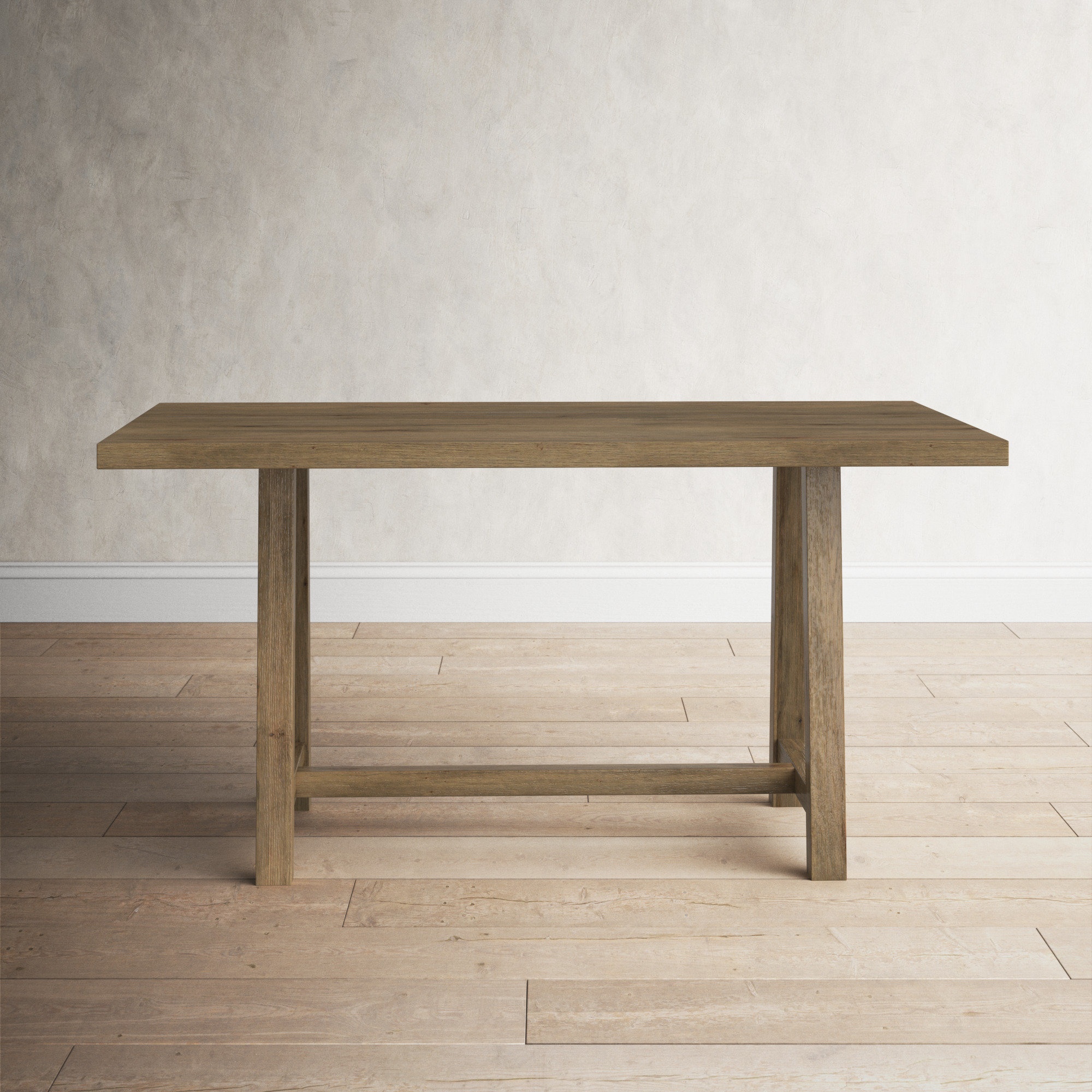 Angier 59'' Trestle Dining Table