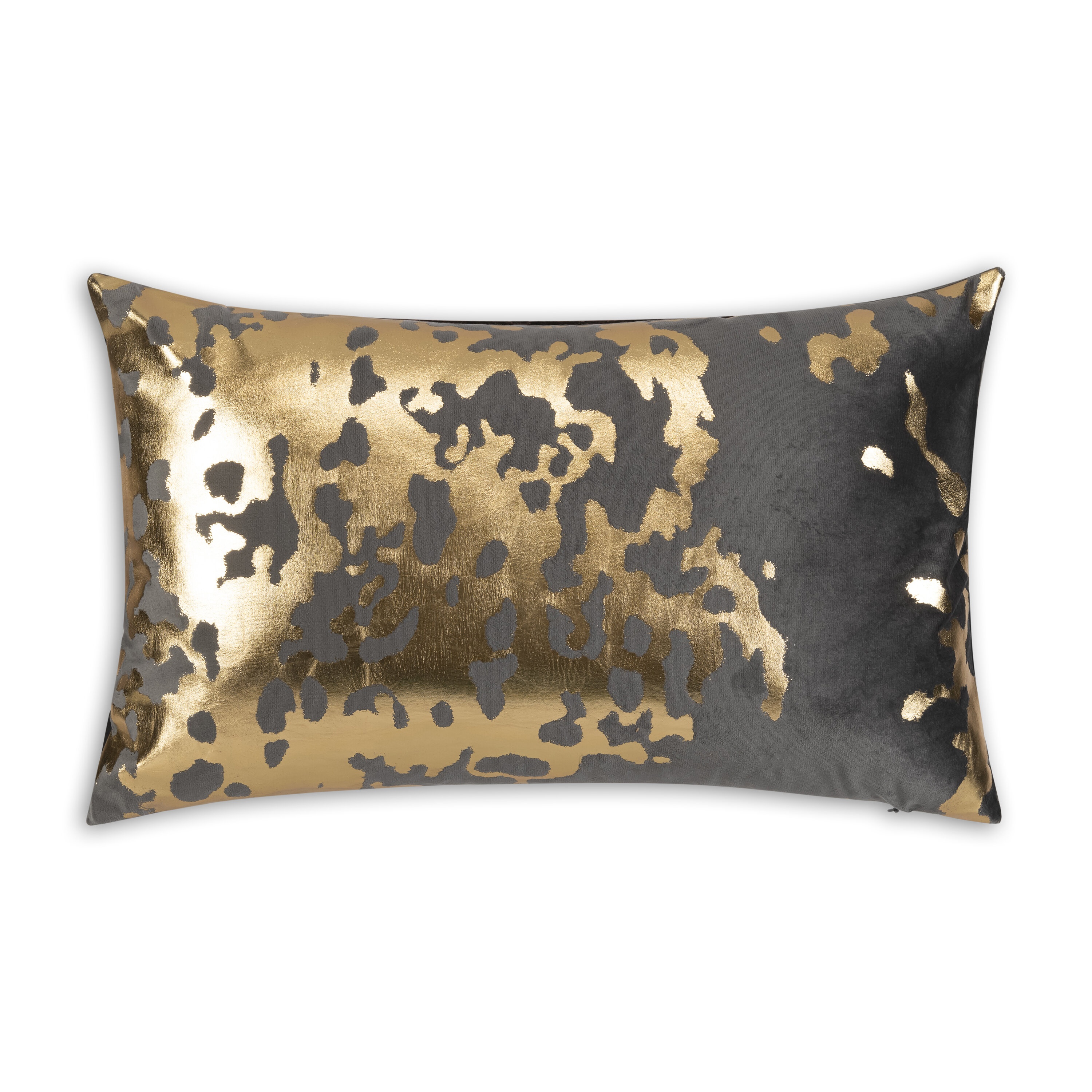Appliqued Velvet Throw Pillow